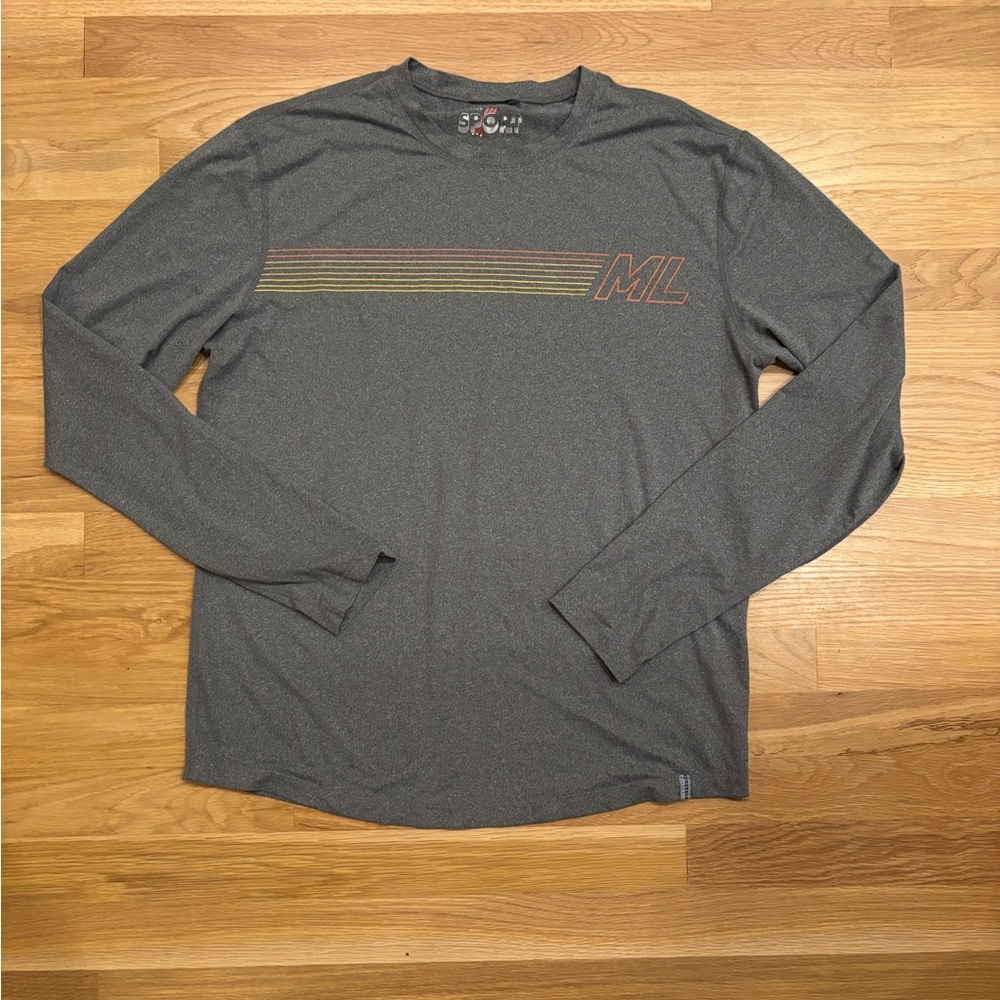 Marine Layer | Weekend Sport long sleeve shirt in gray | sz M
